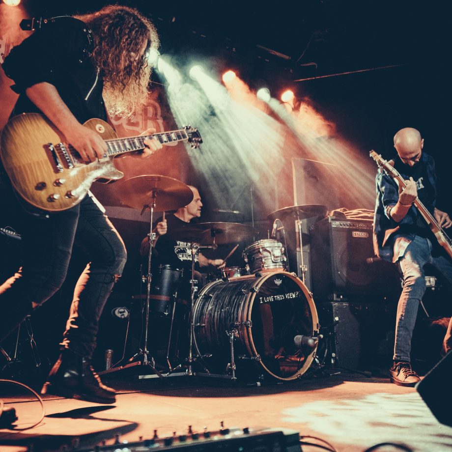 Alternative rock band playing live at Forum Basement in Tunbridge Wells