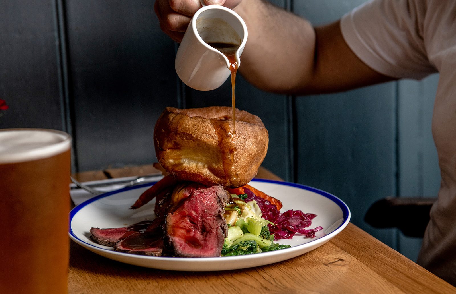 Sunday roast at The George Pub restaurant in Tunbridge Wells